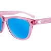 Knockaround Kids Premium Sunglasses Glossy Pink / Aqua -Pro Hockey Shop Knockaround Kids Premium Sunglasses Glossy Pink Aqua