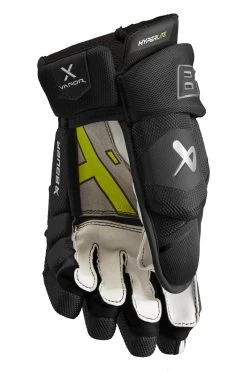 Bauer Intermediate Vapor HYPERLITE Hockey Player Gloves -Pro Hockey Shop Shop Bauer Intermediate Vapor HYPERLITE Hockey Player Gloves Black Edmonton Canada 1