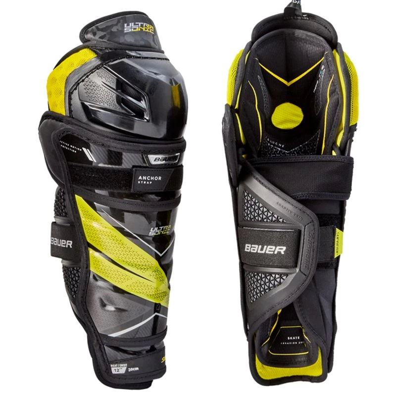Bauer Junior Supreme Ultrasonic Hockey Player Shin Guard 3 Bauer Junior Supreme Ultrasonic Hockey Player Shin Guard