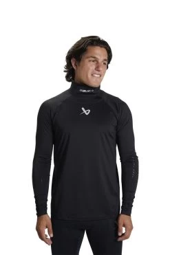 Bauer Senior Neck Protect Hockey Player Long Sleeve Shirt
