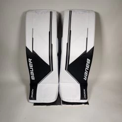 Bauer Senior Supreme MACH Custom Hockey Goalie Pad -Pro Hockey Shop Shop Bauer Senior Supreme Mach Custom Hockey Goalie Pad White Black Edmonton Canada