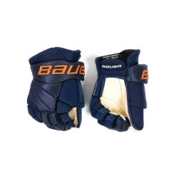 Bauer Senior Team Pro Custom Hockey Player Gloves -Pro Hockey Shop Shop Bauer Senior Team Pro Custom Hockey Player Glove Royal Orange Edmonton Canada