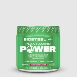 BioSteel Plant Amino Power BCAA+ Drink Mix (210 G) -Pro Hockey Shop Shop BioSteel Plant Amino Power BCAA Drink Mix 210 g Berry Fusion Edmonton Canada
