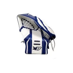 Brian's Senior OPTIK 3 Hockey Goalie Trapper -Pro Hockey Shop Shop Brians Senior Optik 3 Hockey Goalie Trapper White Blue Edmonton Canada