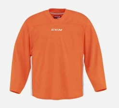 CCM Intermediate 6000 Practice Hockey Goalie Jersey -Pro Hockey Shop Shop CCM Intermediate 6000 Hockey Goalie Practice Jersey Goalie Cut Orange White Edmonton Canada