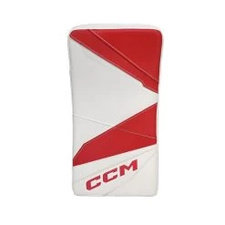 CCM Intermediate Axis 2 Pro Hockey Goalie Blocker -Pro Hockey Shop Shop CCM Intermediate AXIS 2 Pro Hockey Goalie Blocker White Red Edmonton Canada