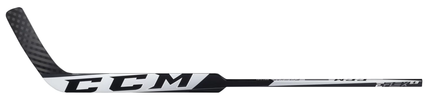 CCM Intermediate EFLEX 5.9 White/Black Hockey Goalie Stick 3 CCM Intermediate EFLEX 5.9 White/Black Hockey Goalie Stick