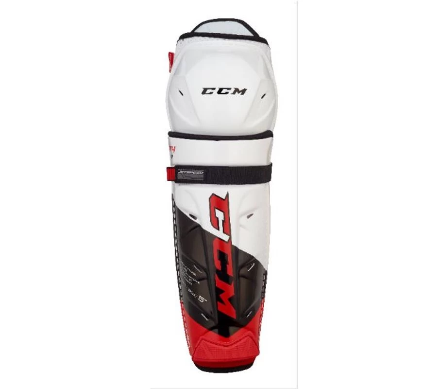 CCM Junior JETSPEED FT4 Pro Hockey Player Shin Guard 3 CCM Junior JETSPEED FT4 Pro Hockey Player Shin Guard