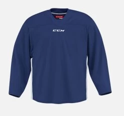 CCM Senior 6000 Practice Hockey Goalie Jersey -Pro Hockey Shop Shop CCM Senior 6000 Hockey Goalie Practice Jersey Goalie Cut Royal White Edmonton Canada