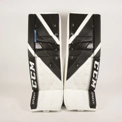 CCM Senior EFLEX 5 Pro Hockey Goalie Pad 23 CCM Senior EFLEX 5 Pro Hockey Goalie Pad -Pro Hockey Shop Shop CCM Senior EFLEX 5 Pro Hockey Goalie Pad White Black Edmonton Canada