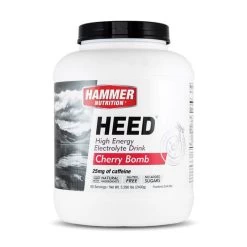Hammer Nutrition Heed High Energy Electrolyte Drink (80 Servings) -Pro Hockey Shop Shop Hammer Heed High Energy Electrolyte Drink 80 Servings Cherry Bomb Edmonton Canada