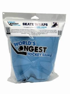 Other World's Longest Game Insulated Hockey Skate Wrap -Pro Hockey Shop Shop Insulated Hockey Skate Wrap World s Longest Game Light Blue Edmonton Canada