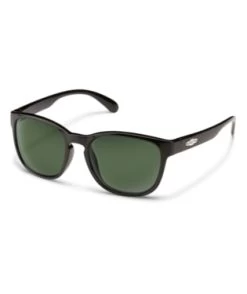 SUNCLOUD Loveseat Sunglasses Black/Polarized Gray Green