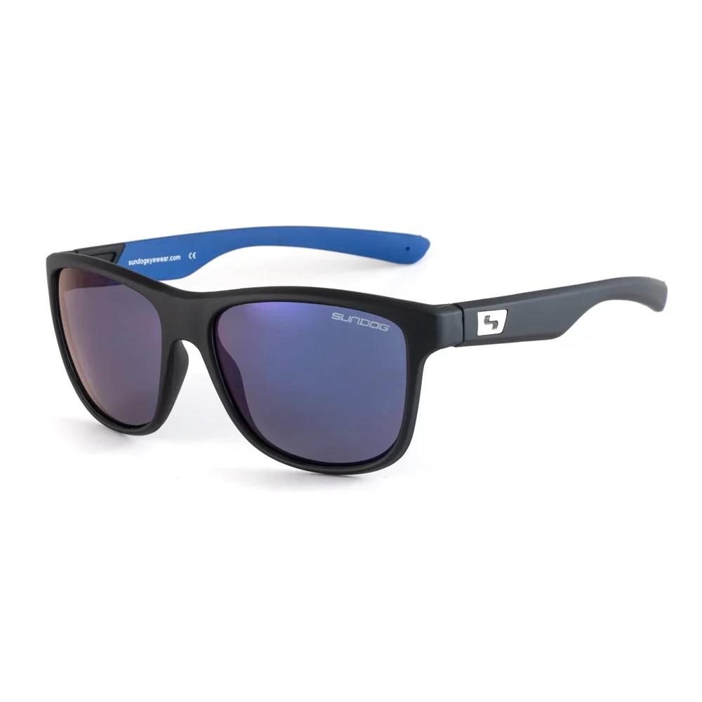 Sundog Gambler Polarized Black/Blue Sunglasses 3 Sundog Gambler Polarized Black/Blue Sunglasses