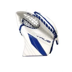 True Lefevre Senior 20.2 Hockey Goalie Trapper -Pro Hockey Shop Shop TrueLefevre Senior 20.2 Hockey Goalie Trapper White Blue Edmonton Canada