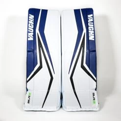 Vaughn Senior SLR3 Pro Carbon Hockey Goalie Pad -Pro Hockey Shop Shop Vaughn Senior SLR3 Pro Carbon Hockey Goalie Pad White Blue Black Edmonton Canada