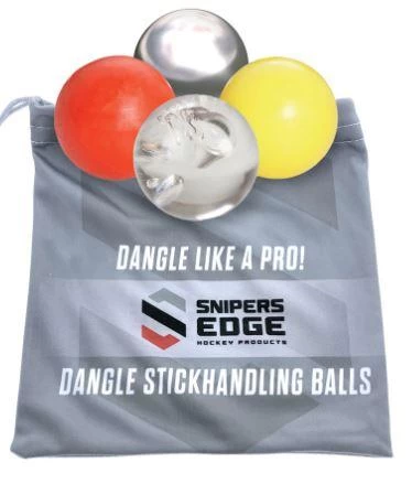 Snipers Edge Dangle Stickhandling Set (4 Ball Set) 3 Snipers Edge Dangle Stickhandling Set (4 Ball Set)
