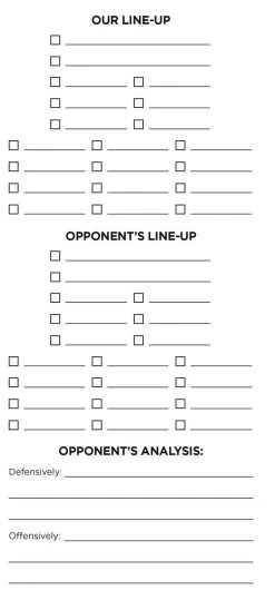 United Sport Game Plan Booklet -Pro Hockey Shop shop united sport game plan booklet edmonton canada 2